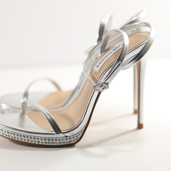 Steve Madden Women's Silver Courts - Picture 3 of 4